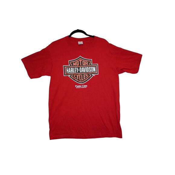 Harley-Davidson Punta Cana Tee – Red – Size L - Picture 1 of 4